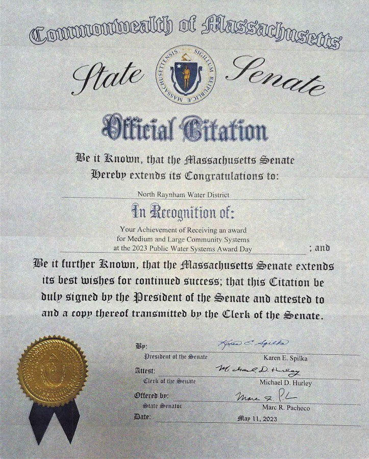 2023 State Senate Award